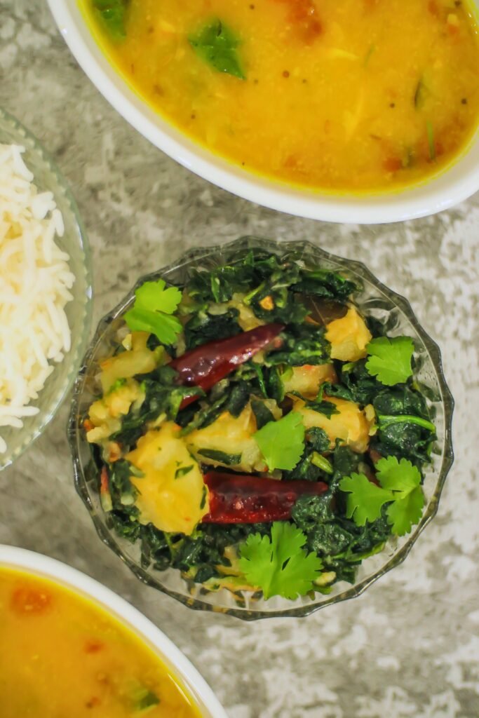 aloo palak