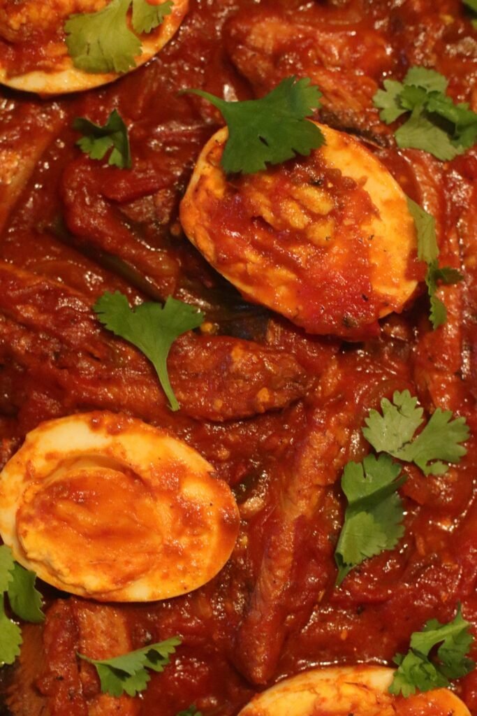 Tinfish chutney comfort food