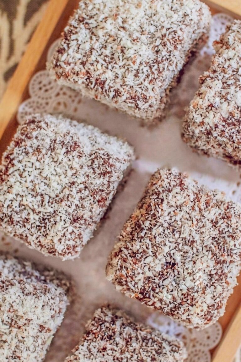 Jam Filled Lamingtons