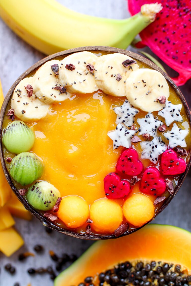 Mango Papaya Turmeric Smoothie