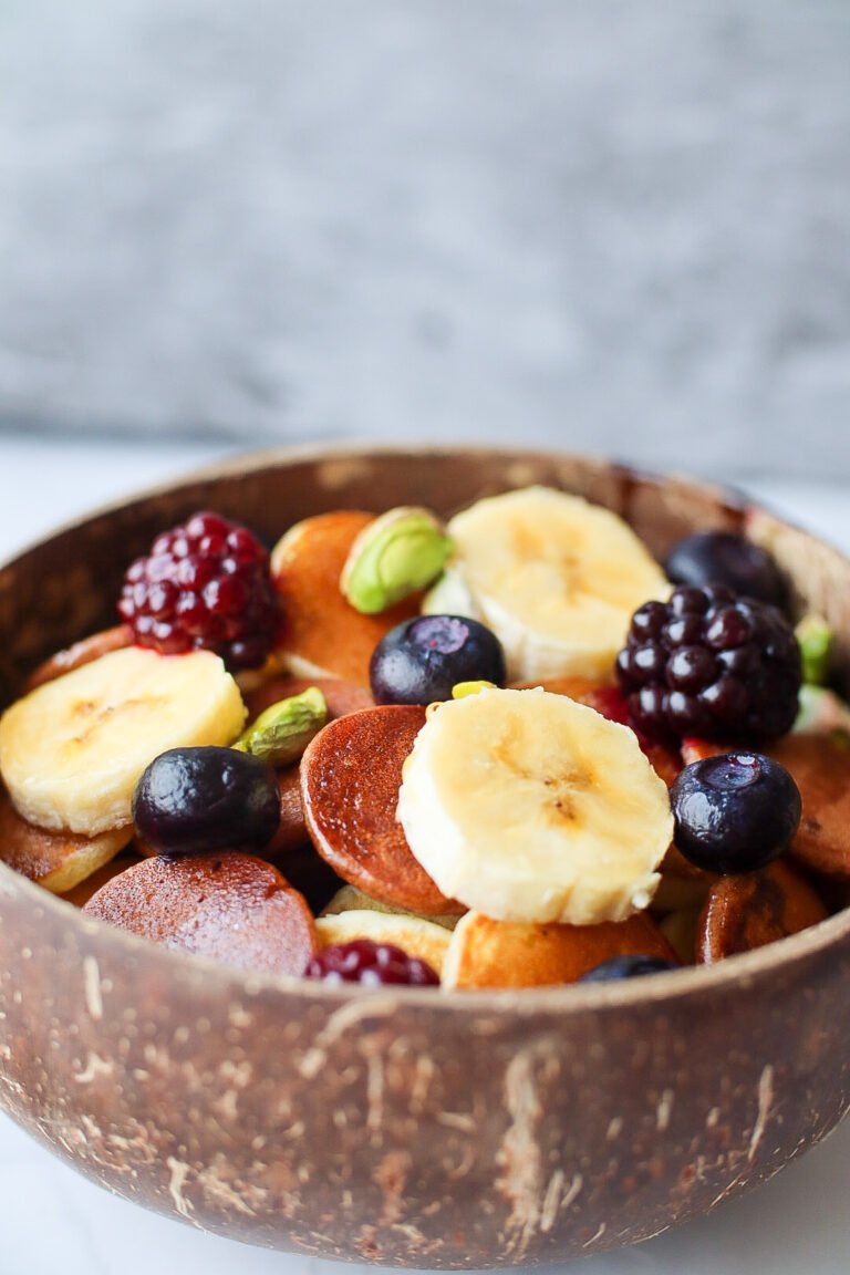 Mini Pancake Cereal Bowl