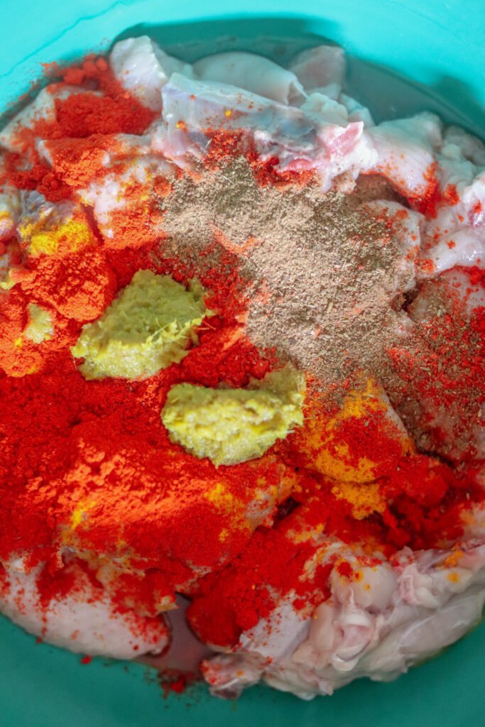 Marinade for Durban chicken curry