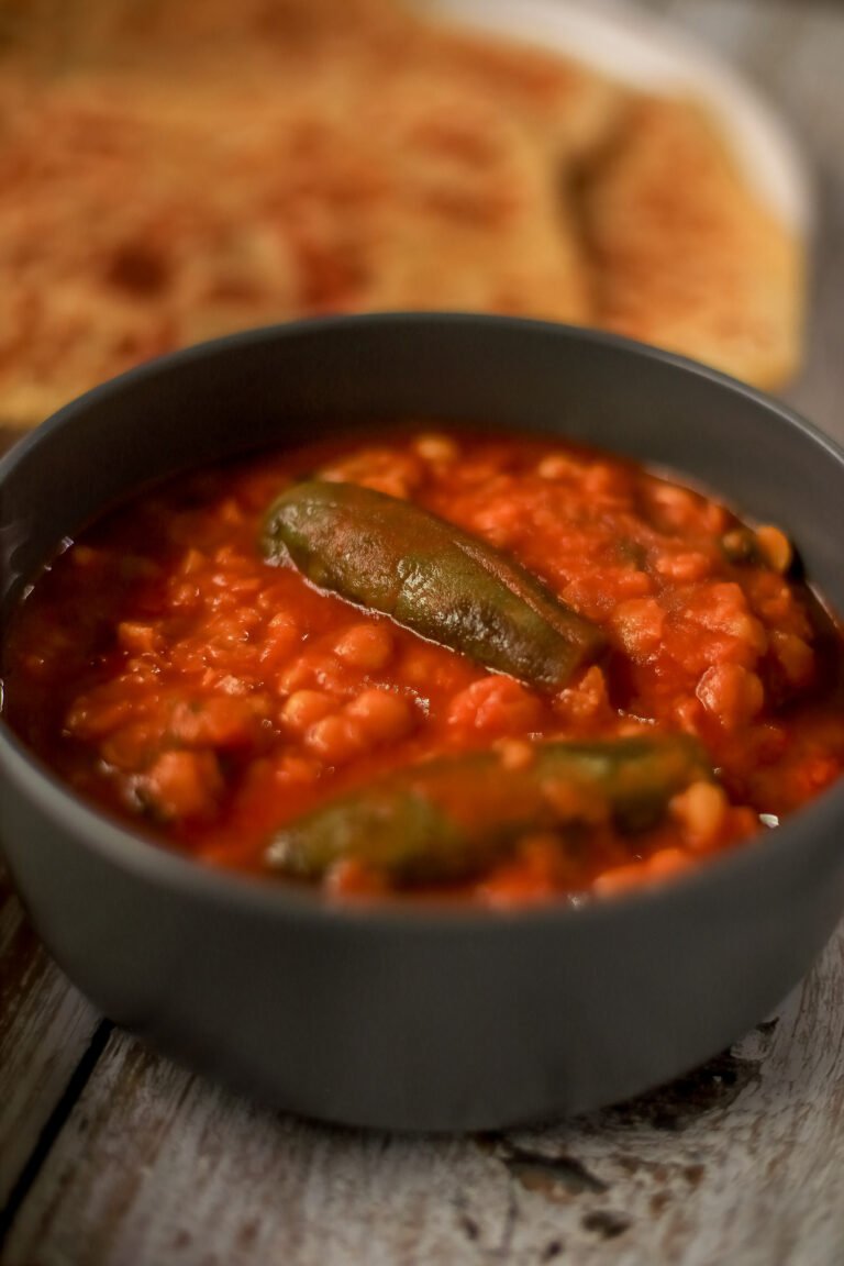 Gram Dhal with Brinjal